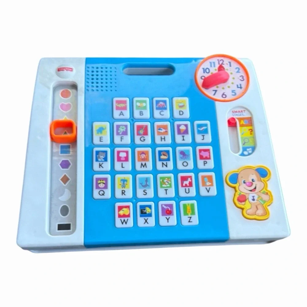 Fisher-Price Laugh & Learn Puppy's A to Z Smart Pad Toy (Tested and Working)